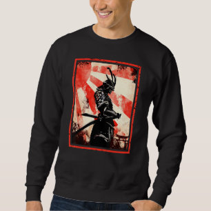 Alter japanischer Samurai Bushido Katana Ronin Asi Sweatshirt