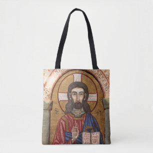 Alter Jesus Mosaik Tasche