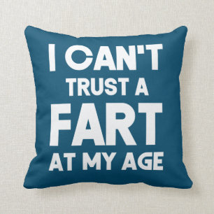 Alter Joke Birthday Senior Gag kann einem weit Kissen