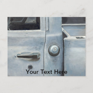 Alter Lieferwagen Postkarte