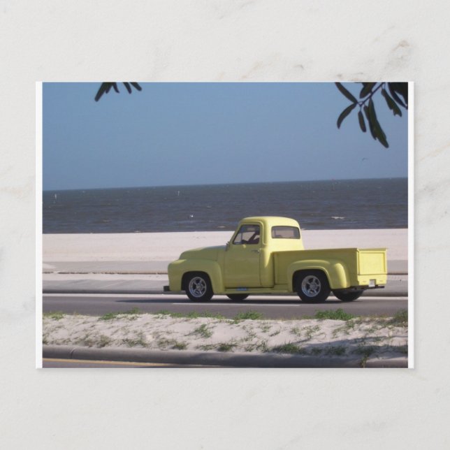 Alter LKW Postkarte (Vorderseite)