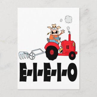 alter Macdonald eio Cartoon Postkarte