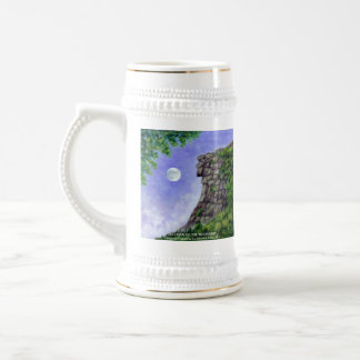 Alter Mann des GebirgsNew Hampshire Stein Bierglas