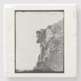 Alter Mann im Untersetzer