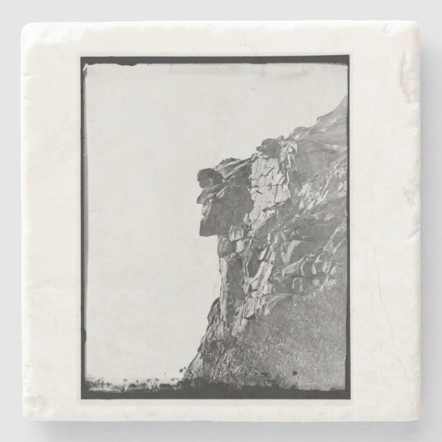 Alter Mann im Untersetzer (Vorderseite)