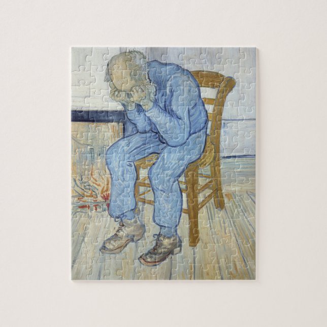Alter Mann Vincent van Goghs | in der Sorge (Vertikal)