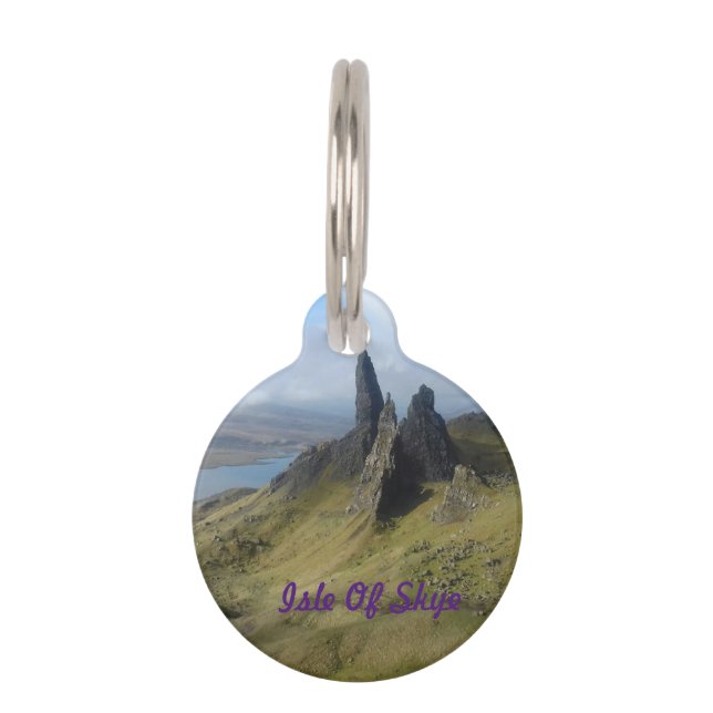 Alter Mann von Storr Isle of Skye   Haustiermarke (Vorderseite)