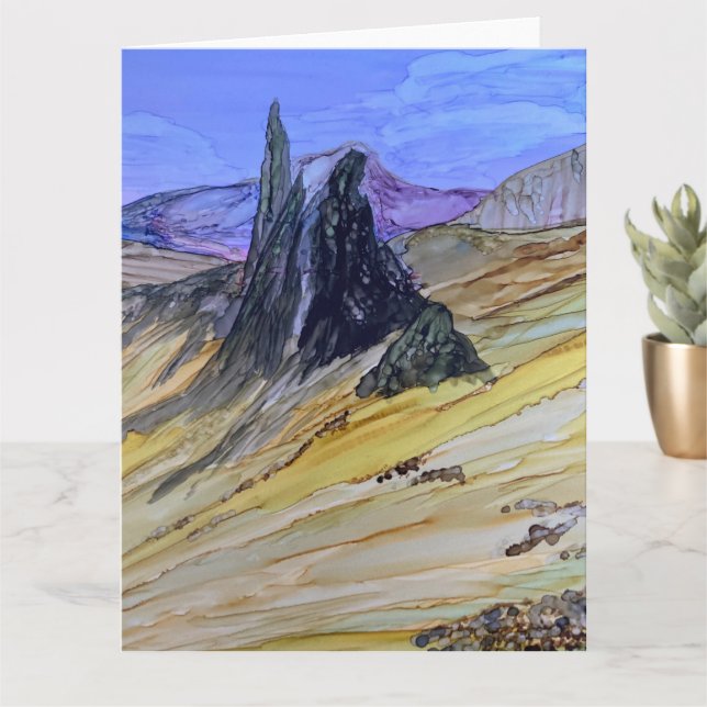 Alter Mann von Storr Skye Karte (Kleine Pflanze)