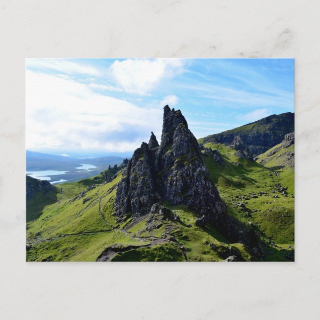 Alter Mann von Storr Vista Postkarte (Vorderseite)