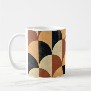 Alter Marmorboden, geometrische nahtlose Textur. Kaffeetasse