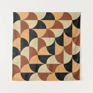 Alter Marmorboden, geometrische nahtlose Textur. Wandteppich