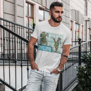 Alter Maya-König und Krieger T-Shirt