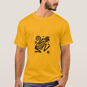 Alter mexikanischer Motiv-T - Shirt