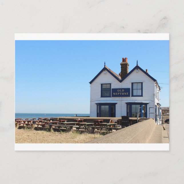 Alter Neptun, Whitstable Postcard Postkarte (Vorderseite)
