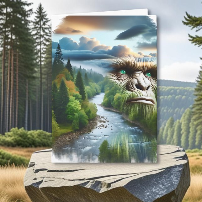 Alter nicht Gemein | Funny Birthday Bigfoot Karte (Von Creator hochgeladen)