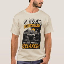 Älter, nicht weiser Grafik-T-Shirt für Herren