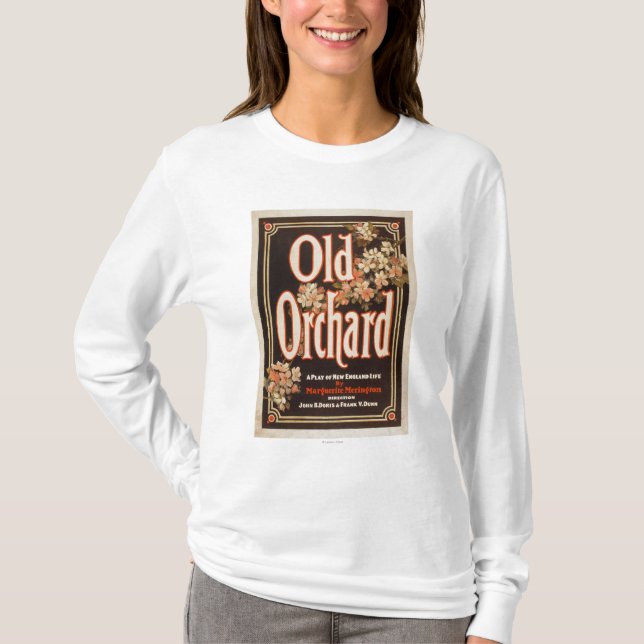 Alter Obstgarten ein Spiel des Neu-England T-Shirt (Vorderseite)