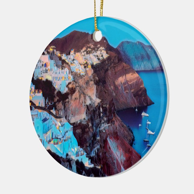 ALTER OIA - Panorama - Keramik Ornament (Links)