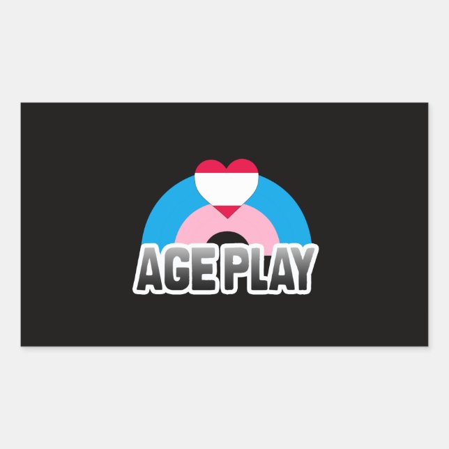 Alter Play Prix Rechteckiger Aufkleber (Vorderseite)