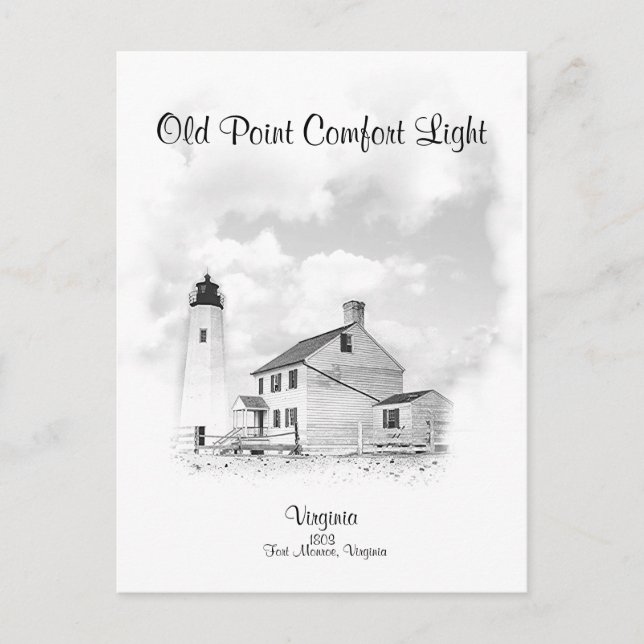 ALTER PUNKT KOMFORT LICHT - VIRGINIA - POSTCARD POSTKARTE (Vorderseite)