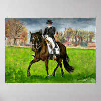 Alter Real Dressage Horse Portrait