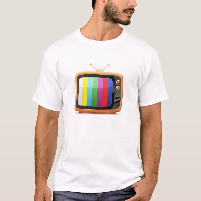 Alter Retro FernsehT - Shirt (Vorderseite)