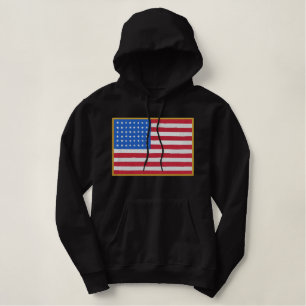Alter Ruhm Bestickter Hoodie