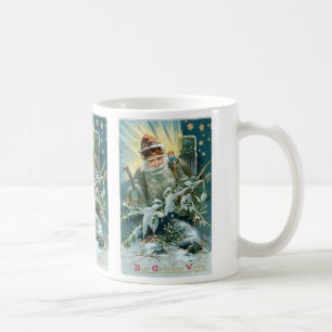 Alter Sankt Nikolaus Kaffeetasse