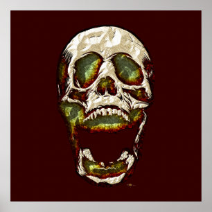 Alter Schädel Poster