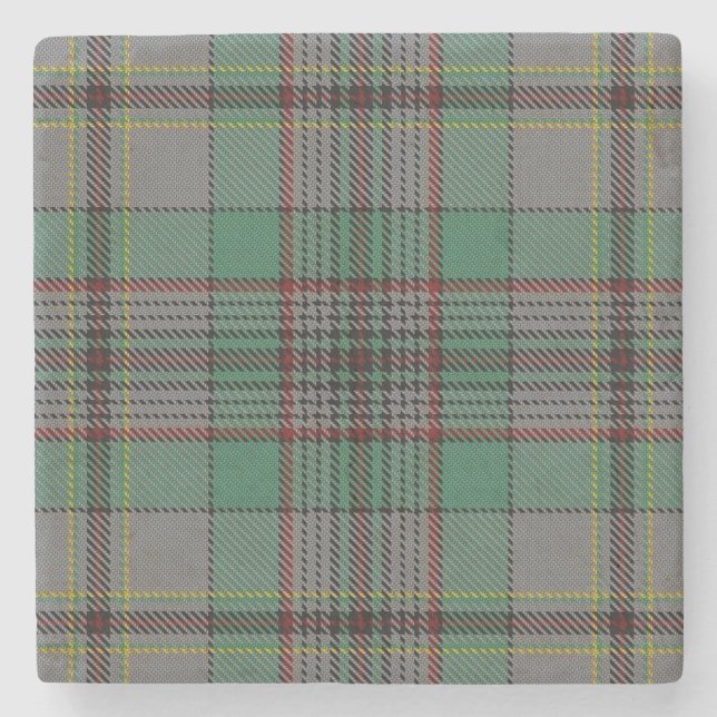 Alter Schotte-Taverne-Clan-CraigTartan Steinuntersetzer (Vorderseite)