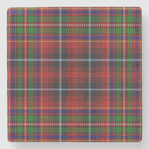 Alter Schotte-Taverne-Clan Innes Tartan Steinuntersetzer