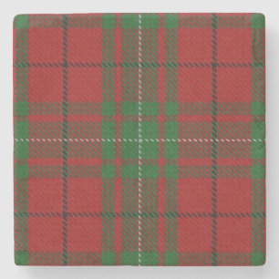 Alter Schotte-Taverne-Clan MacAulay Tartan Steinuntersetzer
