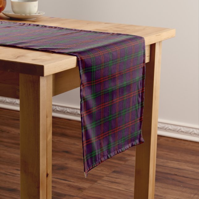 Alter schottischer Clan-MontgomeryTartan kariert Kurzer Tischläufer (Beispiel)