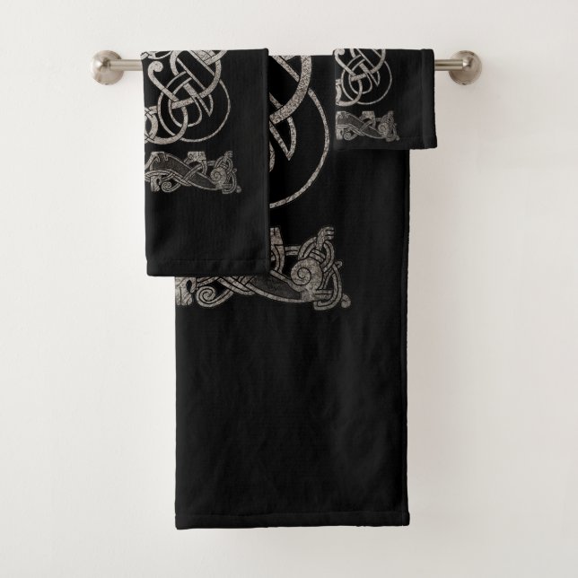 Alter Skandinavierentwurf Badhandtuch Set (Insitu)