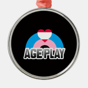 Alter Spiel Stolz Silbernes Ornament