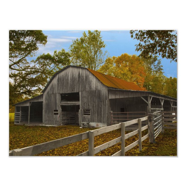 Alter Stall Fotodruck (Vorne)