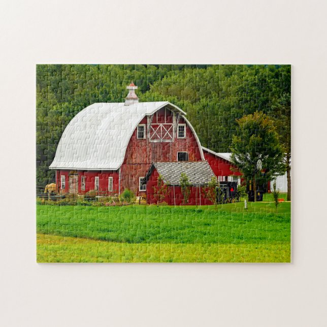 Alter Stall Wisconsin. Jigsaw Puzzle (Horizontal)