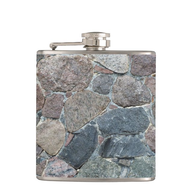 alter Stein Flachmann (Vorderseite)