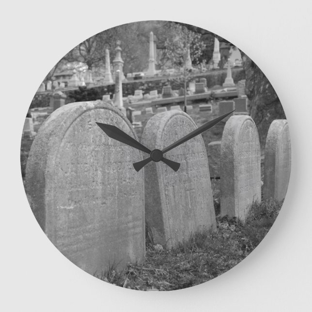 alter Stein Große Wanduhr (Vorderseite)
