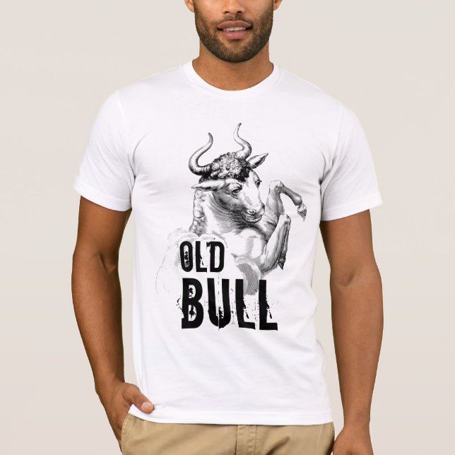 "Alter Stier " T-Shirt (Vorderseite)