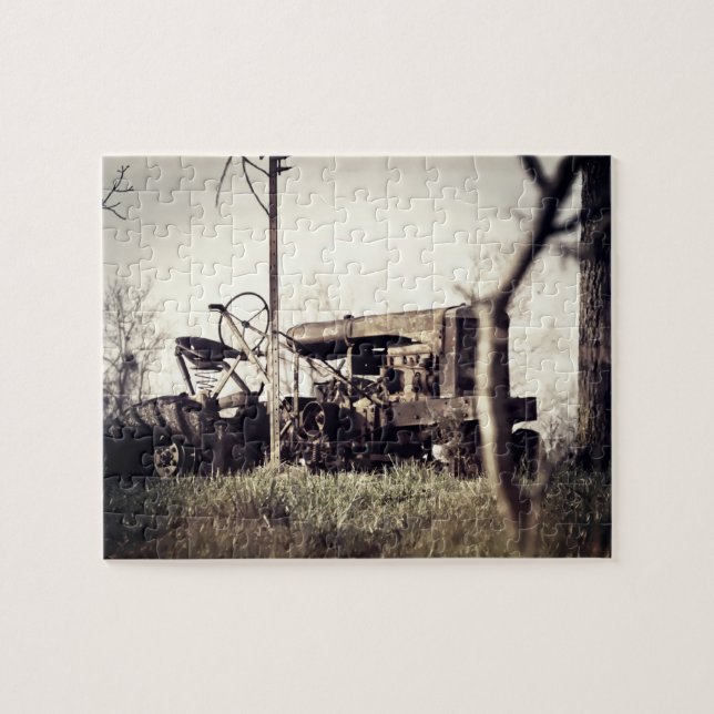 Alter Traktor (Horizontal)