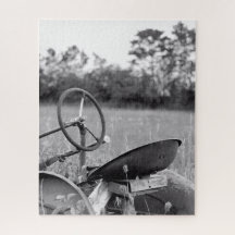 Alter Traktor für Langgras