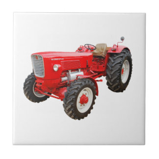Alter Traktor Güldner G 75 AS Fliese