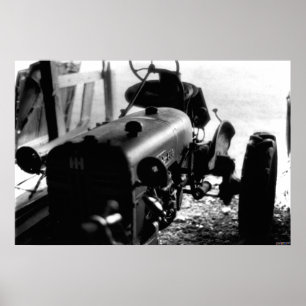 Alter Traktor Poster