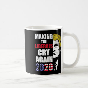 Alter Trump-Anhänger bringt die Liberalen zum Wein Kaffeetasse