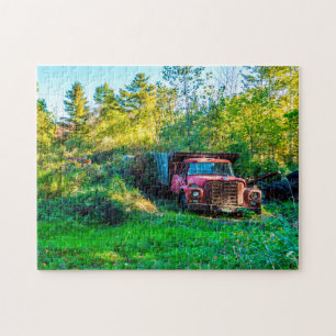 Alter Vintage-LKW Vermont.