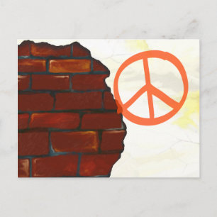 Alter Wandhintergrund, Postkarte