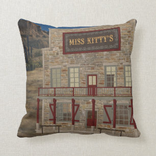 Alter Westfräulein Kittys Saloon MoJo Wurfs-Kisse Kissen