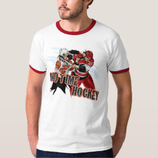 Alter Zeit-Hockey-T - Shirt