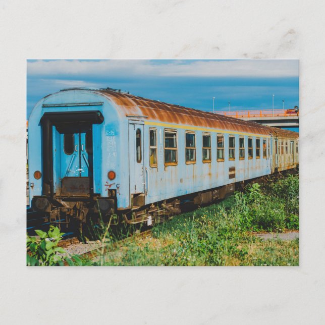 Alter Zug Postkarte (Vorderseite)